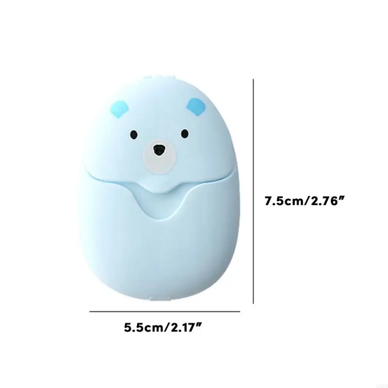 QXNB 150PCS Disposables Travel Soap Sheet Paper Wash