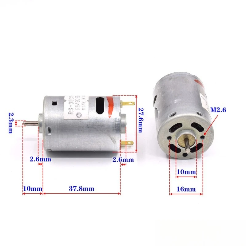 DC3V-7.4V Wanbao To RS-380SH-4535 High-speed Ship Model Car Model Motor 380 Carbon Brush Model Motor
