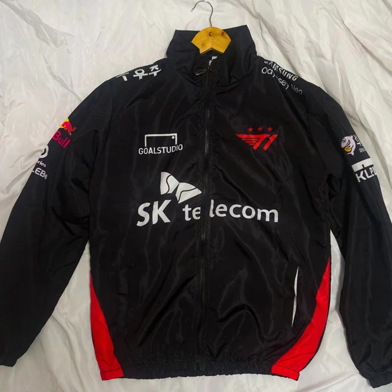 Gra LOL Team SKT T1 2023 LCK mistrz świata Uniform dla drużyny Faker Same kurtki jesień sweter kurtka płaszcz w dużych rozmiarach M-4XL nowy