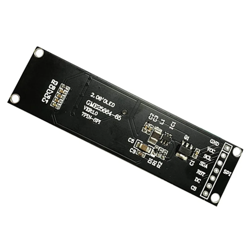 

2,8-дюймовый модуль OLED-дисплея 256X64 Матричный драйвер SH1122, 7-контактный интерфейс SPI, 16 градаций