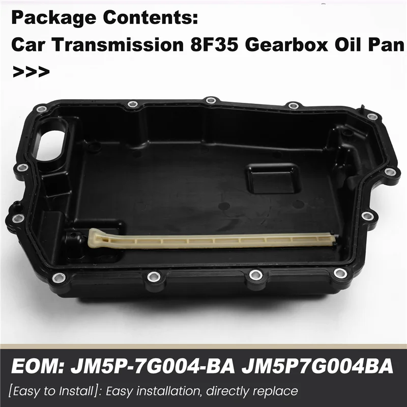A80X-Transmisi Mobil 8F35 Panci Oli Gearbox JM5P-7G004-BA JM5P7G004BA JM5Z-7G004-A JM5Z7G004A untuk Ford