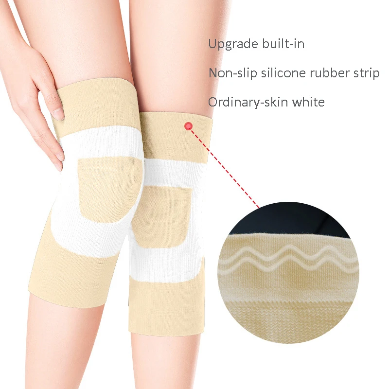 Японские шелковые наколенники, теплые тонкие спортивные наколенники, кондиционер, комната для приседаний, бег, йога, подушечки для ног