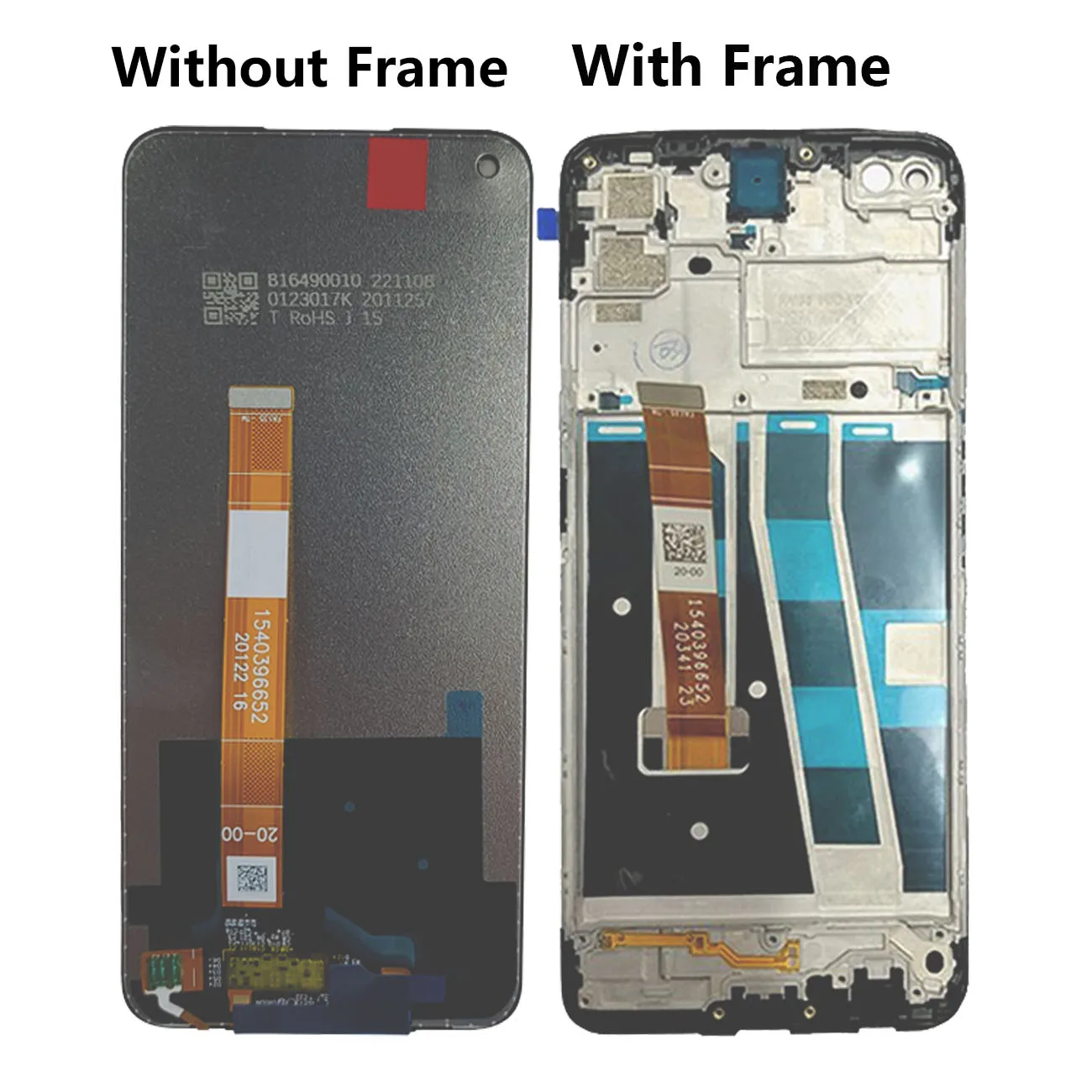 Original For Oppo A52 CPH2061 CPH2069 LCD Display Digitizer Assembly Replacement Touch Screen With Frame Repair Parts