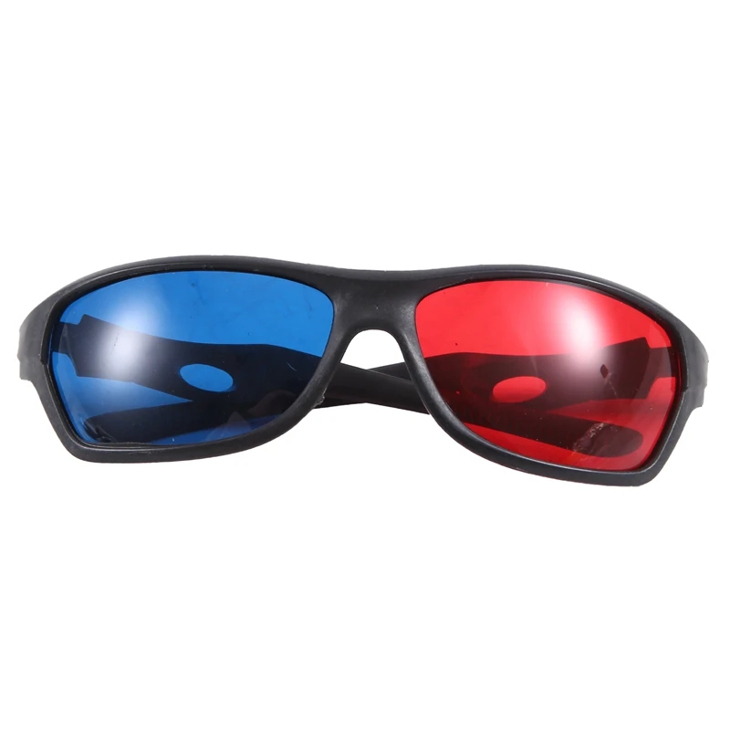RISEN Rosso-blu/Anaglifo ciano Occhiali 3D stile semplice Gioco di film 3D (Style di aggiornamento extra)