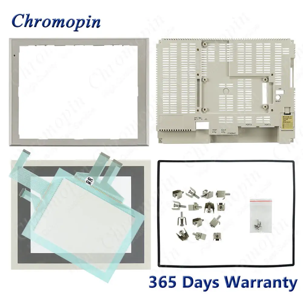 NS10-TV01 NS10-TV00 Plastic Case Cover Housing Shell for Omron NS10-TV01-V1 NS10-TV00-V1 + Touch Screen Panel + Protective Film