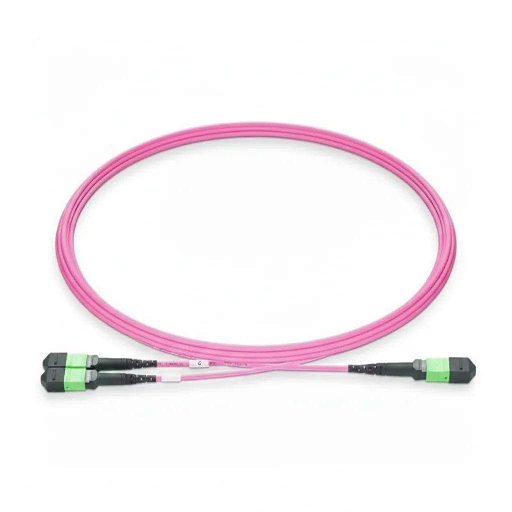 

Nvidia MFP7E20-N015 Passive Multimode Fiber Cable - 15 Meters - MPO-12 APC to 2 x MPO-12 APC