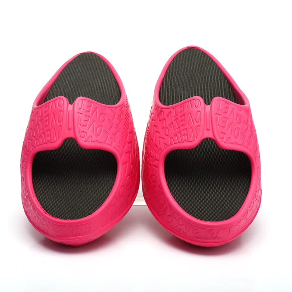 1 Pair Women's Body-shaping Slippers Ankle Rocking Calf Stretching Sandals Balance Shoes EVA Material Rocking Slipper Home Use