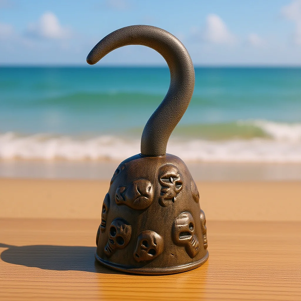 1pc Pirate Hook Retro Skull Design Lightweight Plastic For Cosplay Halloween Party Props Costume Accessories Decor