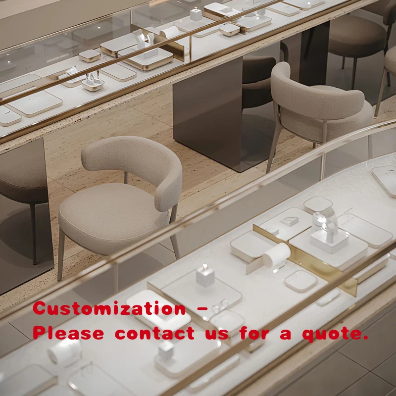 custom.Luxury Jewellery Shop Overall Interior Design Custom Jewellery Kiosk Showcase Retail Store Jewelry Store Design