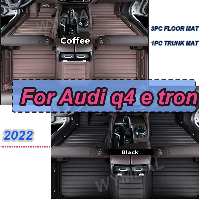 

Роскошные автомобильные коврики для Audi q4 e tron 2022, дропшиппинг, центр, авто аксессуары для интерьера