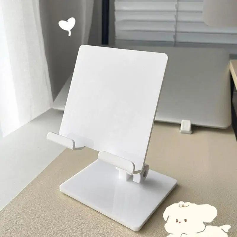 Acrylic Phone Tablet Holder Transparent-Tablets Pad Stand Stable And Fashionable