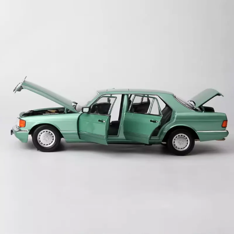 Norev Original 1:18 Scale 1989 6th Generation S-Class 560SEL W126 Alloy Car Model Classic Collection Gift Static Display