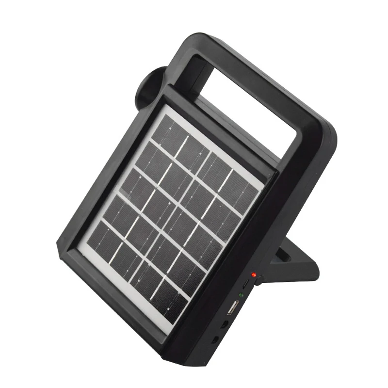 

Multi-Function Hot Products Outdoor Emergency Portable Rechargeable Solar Hand Light for Home