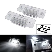 No Error SMD LED License Number Plate Light Lamps For Audi A8 S8 D3 4E 2002-2010