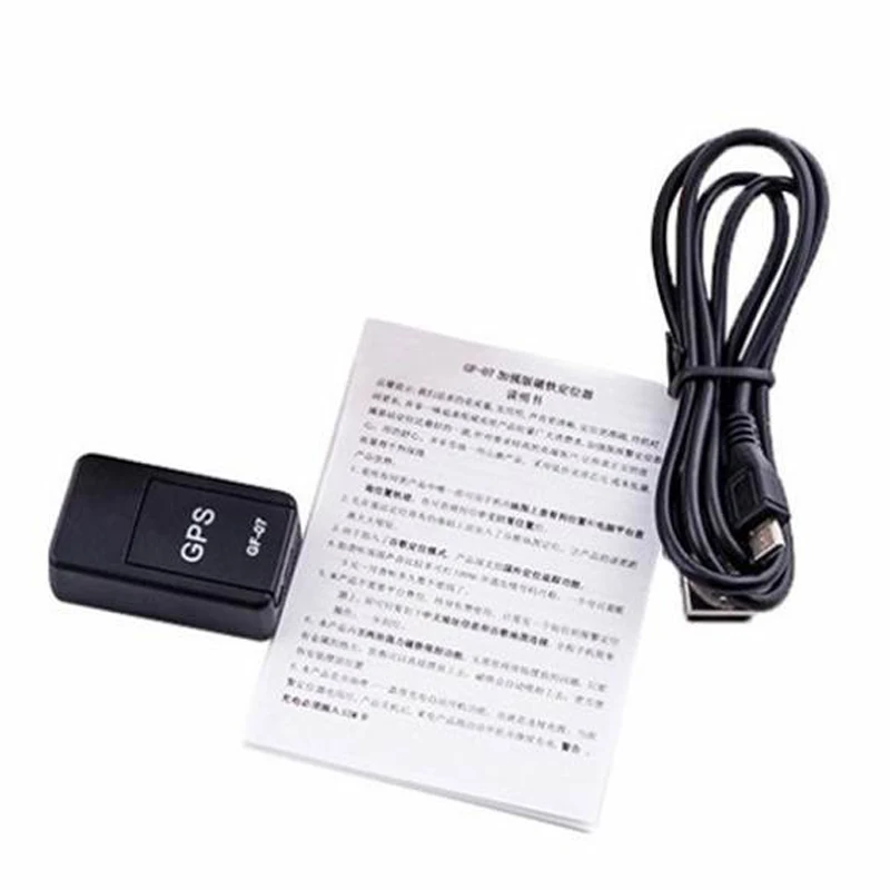 Mini rastreador GPS GF-07, montaje magnético, coche, motocicleta, camión, seguimiento en tiempo Real, localizador antipérdida, posicionador SIM, rastreadores portátiles