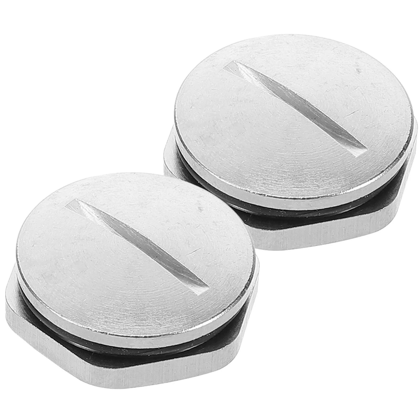 

2pcs Waterproof Sealing Plugs Metal Closure Plugs Round Hole Stoppers For Tubes Hoses Diy Repair Multi-Function Leak Fix