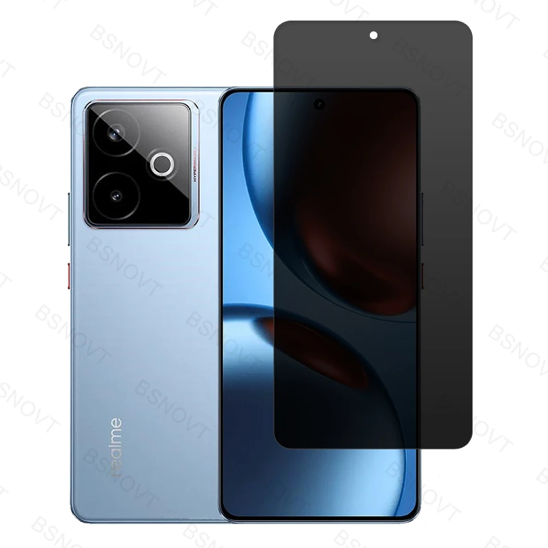 الخصوصية الزجاج المقسى ل Realme GT 7T حامي شاشة الخصوصية ل Realme GT 7T الزجاج المقسى الزجاج ل Realme GT 7T 6.8 بوصة