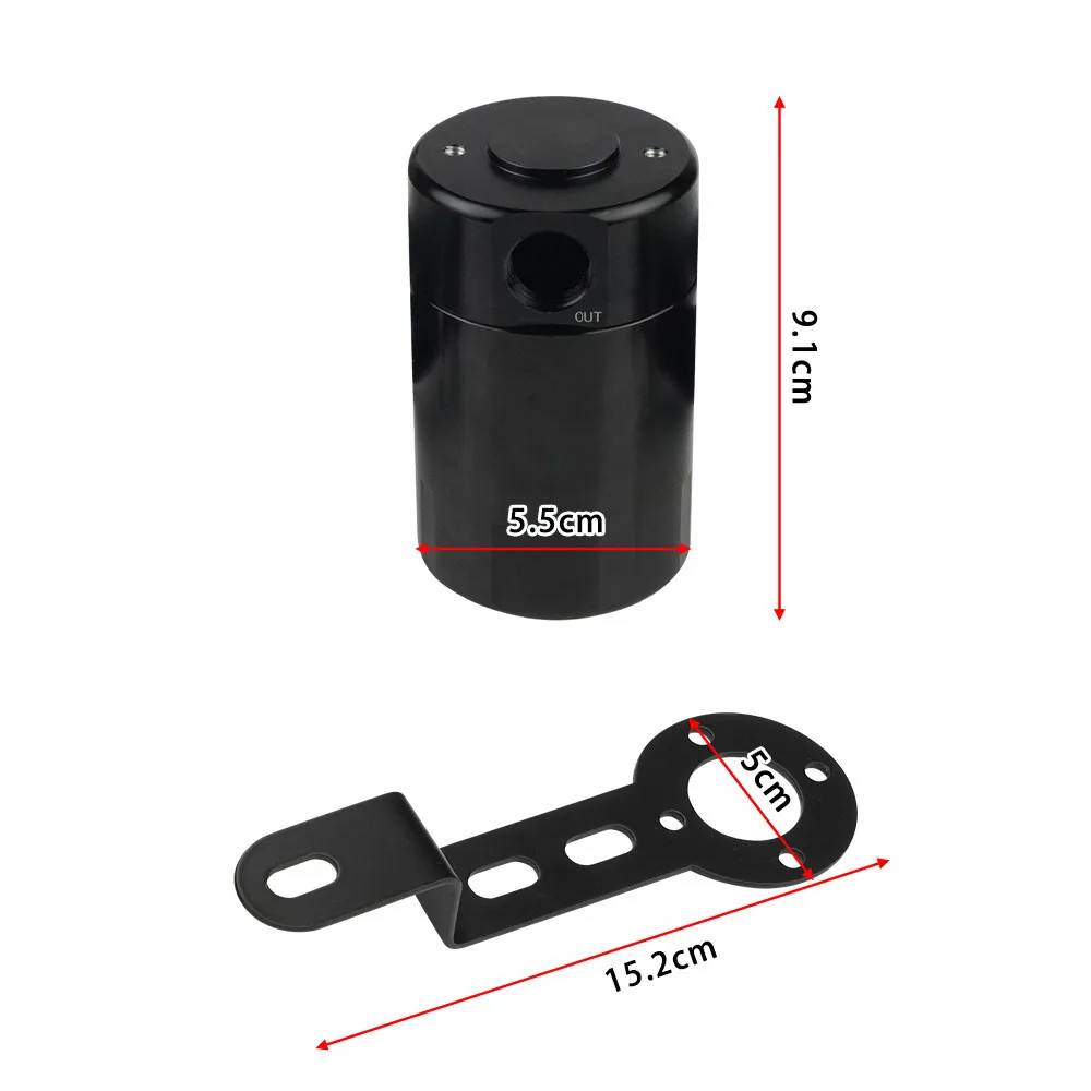 Ölfang kann Luft-Ölabscheider-Set für 2014–2018 Chevrolet Silverado 1500/GMC Sierra 1500 2015–2020 Chevy Tahoe/Suburban/GMC