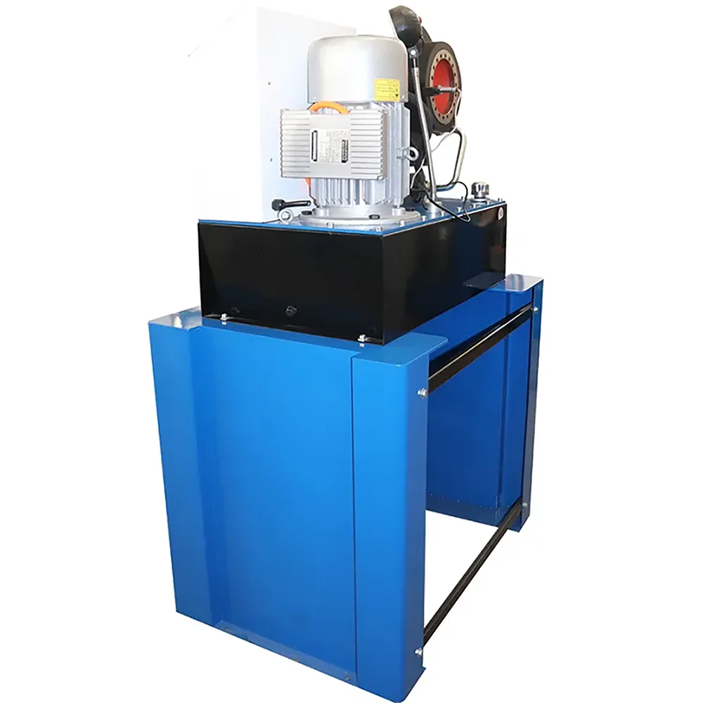 Piegatrice automatica per tubi in gomma 3KW Macchina per pressatura per tubi idraulici MJ52T