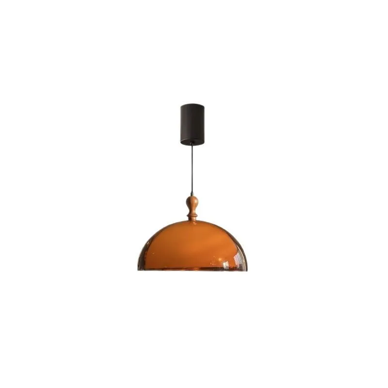 

Medieval solid wood restaurant chandelier French retro dining table lamp