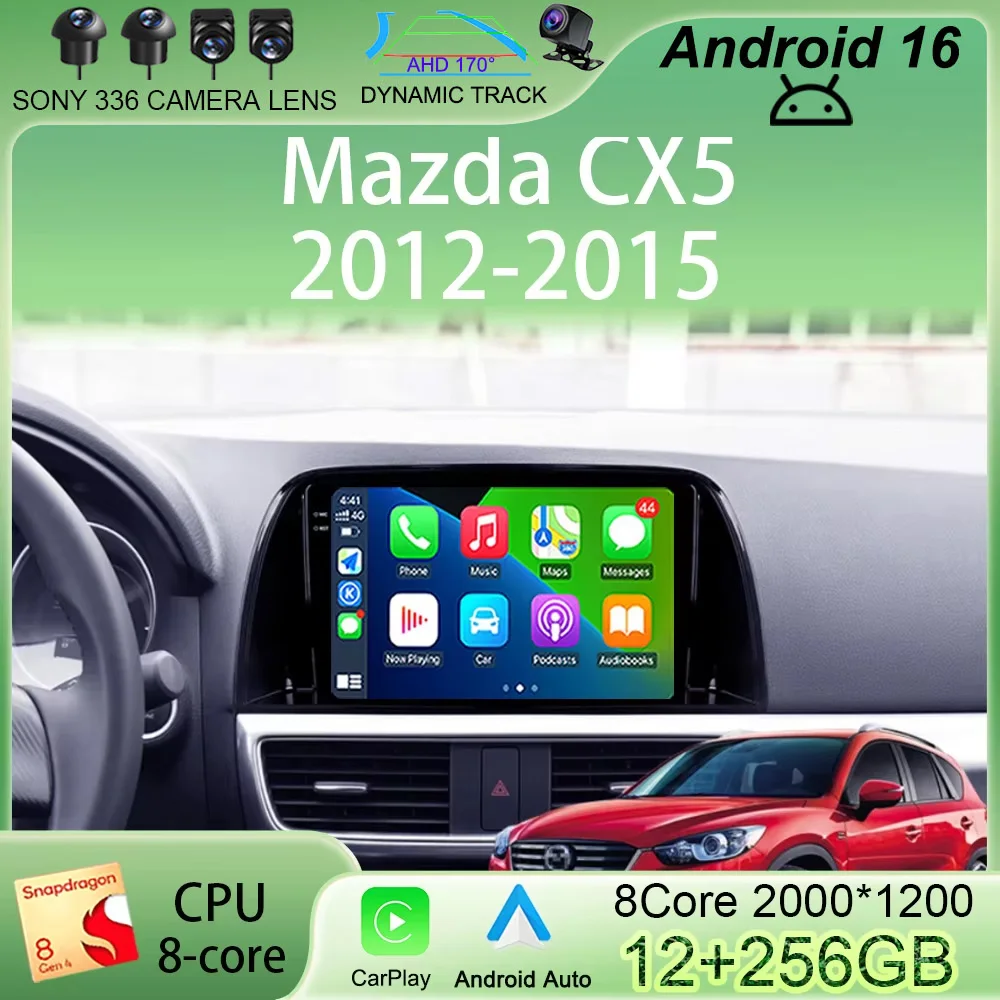 

Android 15 For Mazda CX5 CX-5 CX 5 2012 - 2015 Car Radio Multimedia Video Player Navigation stereo GPS No 2Din 2 Din Dvd