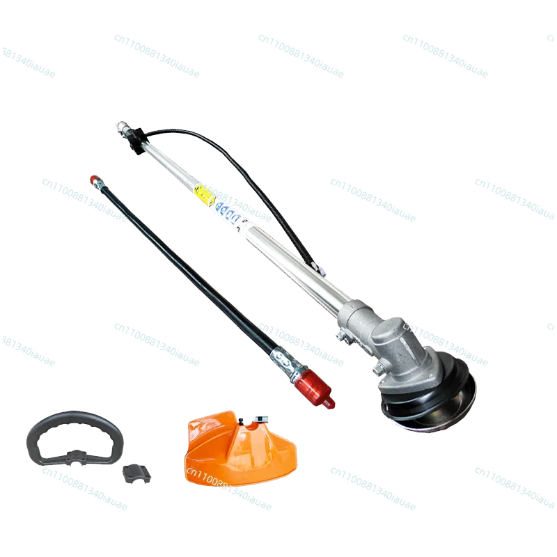 

Приводной вал для мотокосы: алюминиевая труба, жесткий и гибкий валы, сердечник, боковое крепление для кустореза