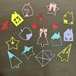 2025 New Arrival Christmas Decoration Series Metal Cutting Dies For Scrapbook Card Making Stencil Suitable Holiday Greetings