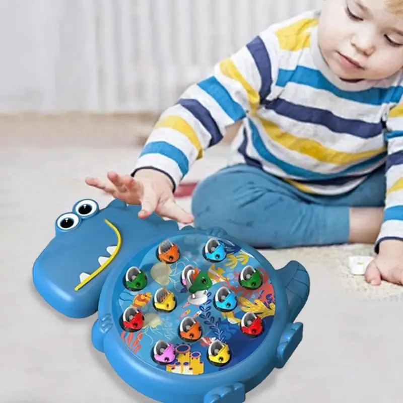 Fishing Game Magnetic Fine Motor Skills Toys Preschool Learning Toys Hand-Eye Cognition And Fine Motor Skill Game For Kids Aged