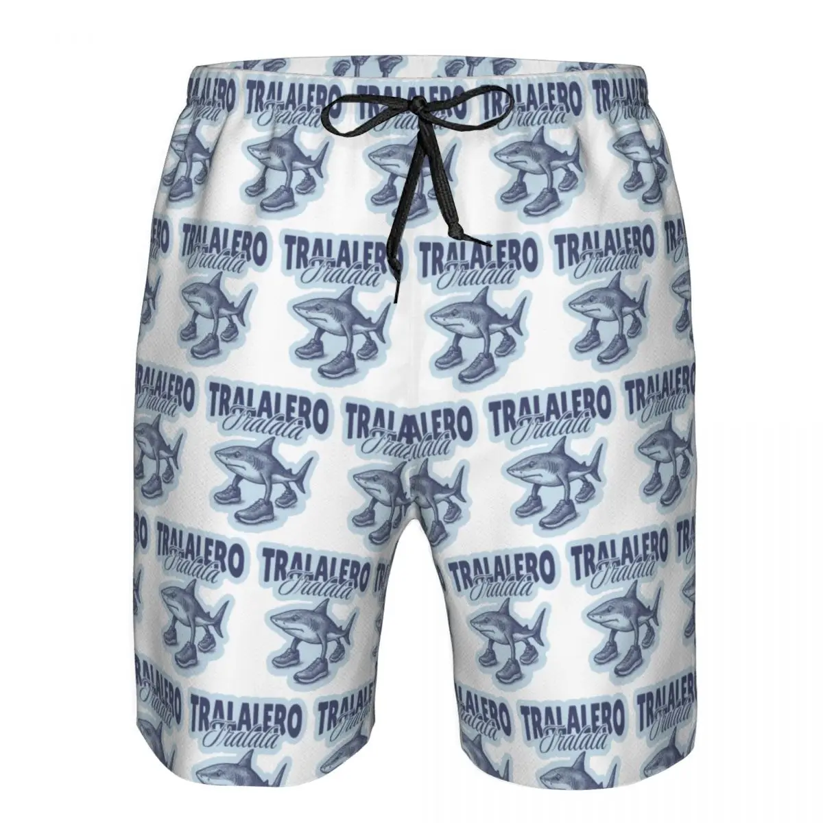 

Tralalero Tralala Shark Italian Brainrot Trunks Beach Board Shorts Casual Quick Dry Swim Summer Men Pants