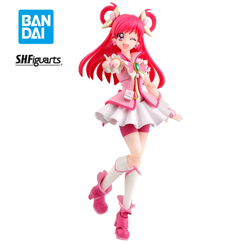 In Stock Bandai SHFiguarts Yes! Pretty Cure 5 Cure Dream Coco Precure Character Designer Edition Original Anime Figure Model Toy