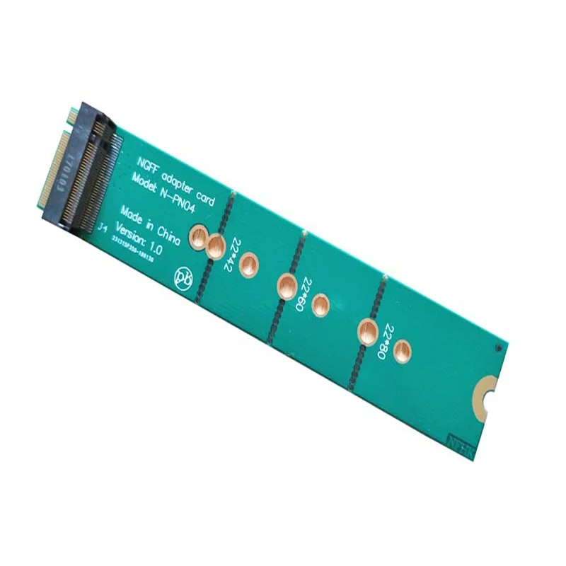 8mm  Holder NVMe M Key PCIe x4 M.2 NGFF SSD Protection Extension Adapter Card