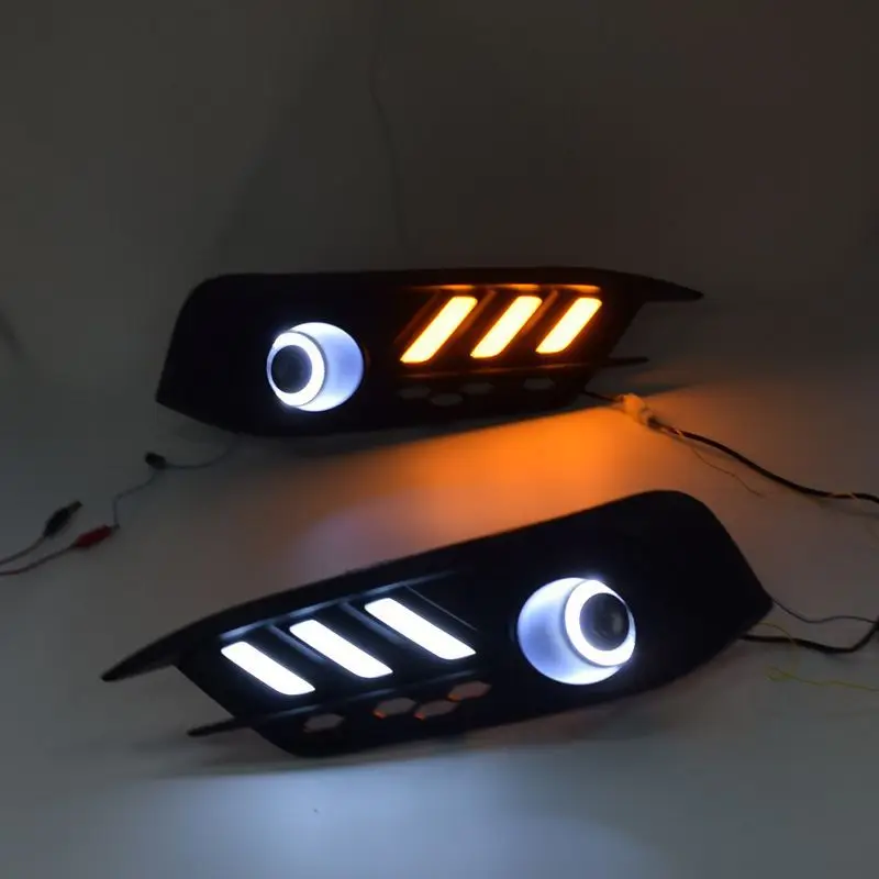 

SAAR подходит для Honda 10-го поколения светодиодные дневные ходовые огни в стиле Mustang Civic Special Dayt