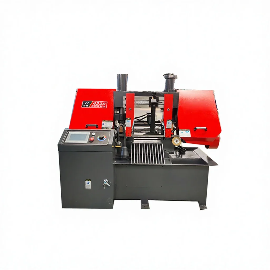 Band Saw Machine CNC Full Automatic Horizontal Metal Shandong CE Certified Hydraulic 3.0kW Motor Chip