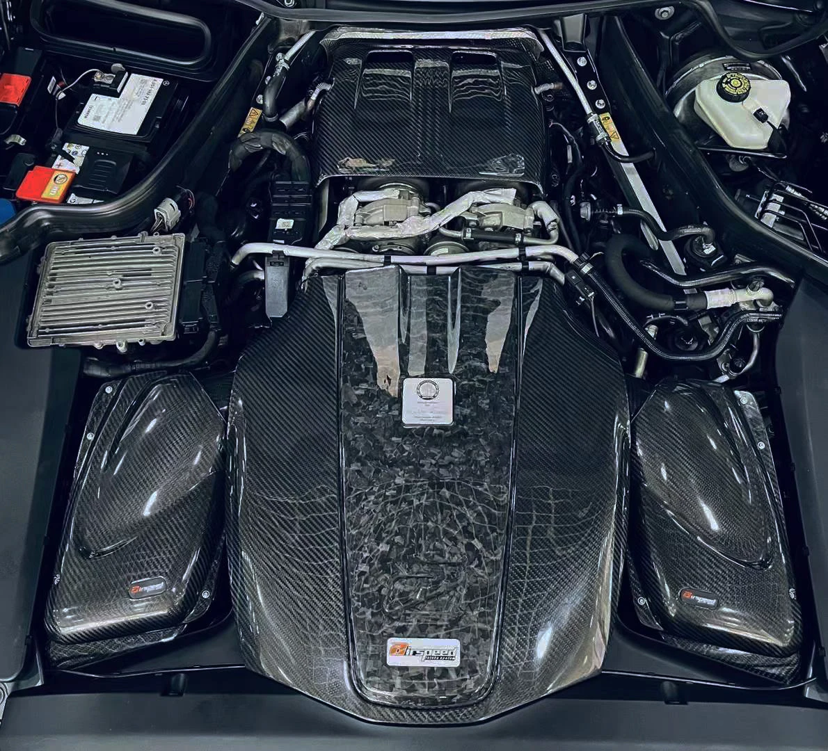 Airspeed Auto Engine Systems 100% Dry Carbon Fiber Cold Air Intake System for     GT GTR GTC M178 4.0T
