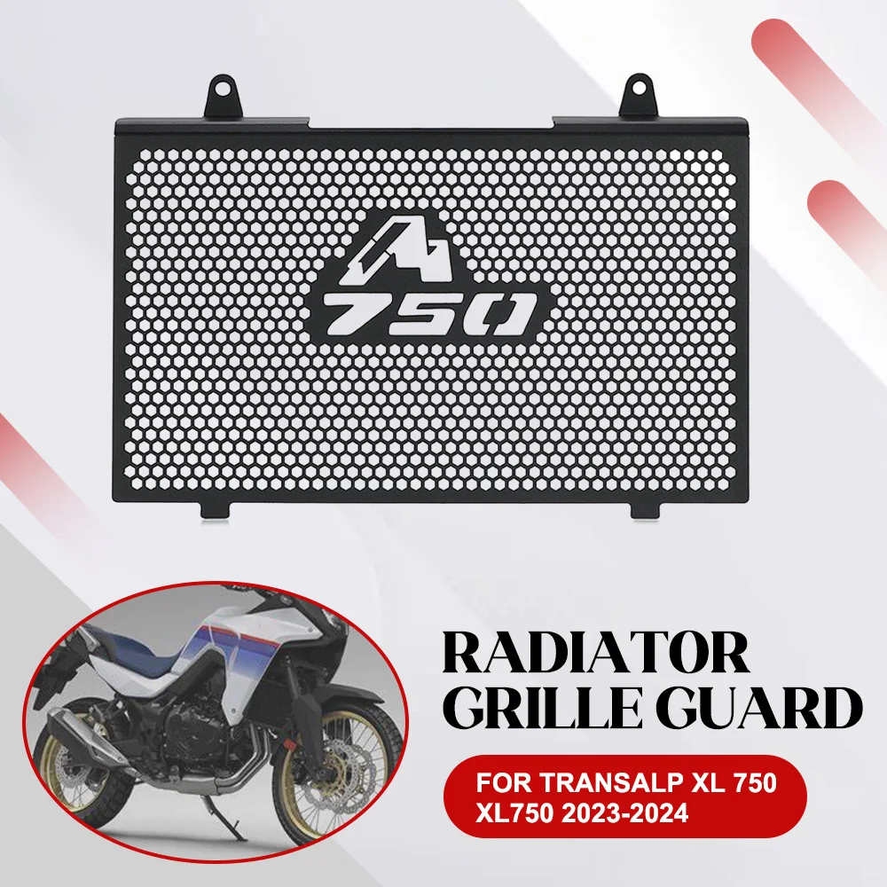 

NEW For HONDA Transalp XL 750 XL750 2024 2023 Motorcycle Accessories Radiator Guard Protector Grille Cooler Protection Cover