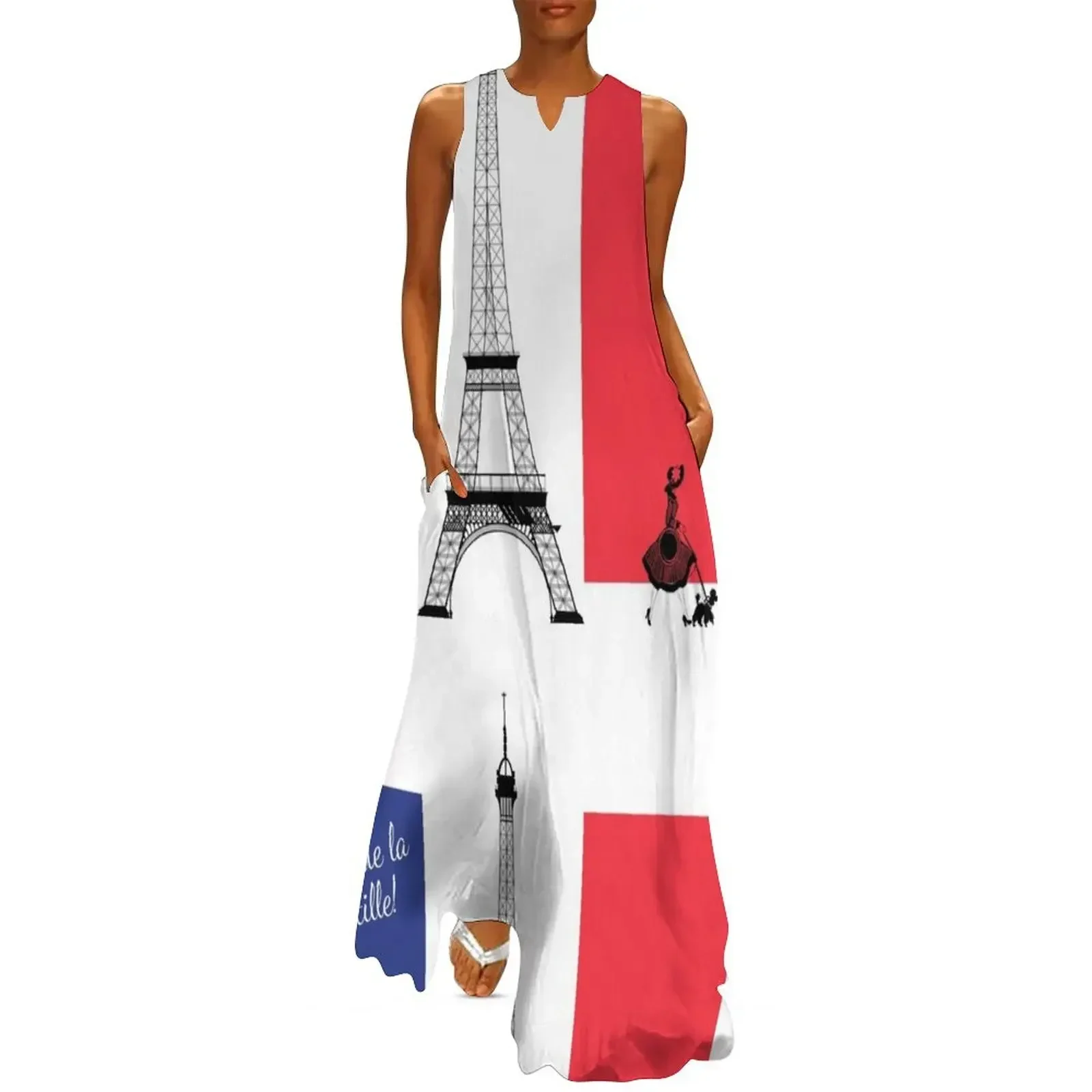 

Bastille Day France Independence Day Long Dress dresses korean style sexy dress for women summer dresses ladies 2025 Dress