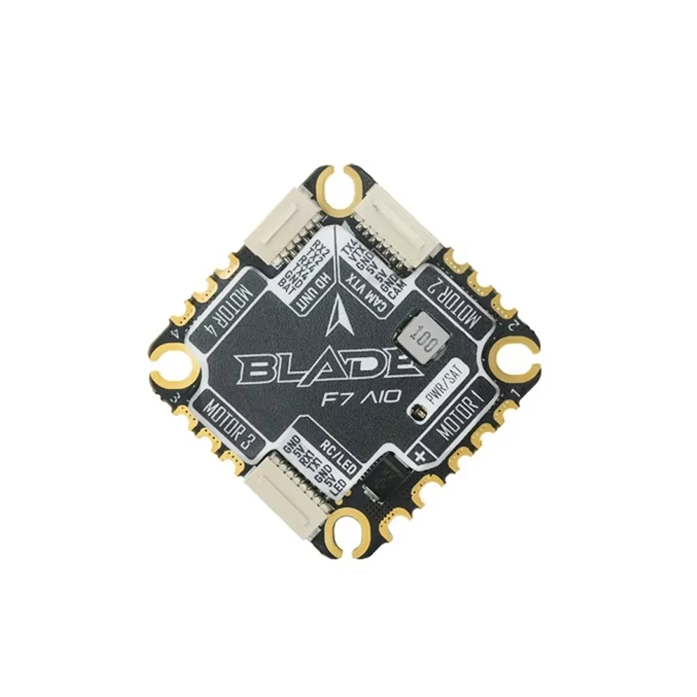 RUSHFPV F722 45A AIO Flight Controller, 25.5×25.5mm Mounting Hole Pattern, FPV Racing RC Drone Quadcopter