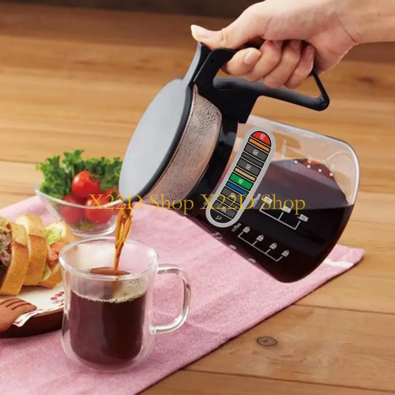 X22D Coffee Cup Discoloration Thermometer Indicates for Ideal Milk Temperature Fish Tanks Water Thermometer Quick Testing