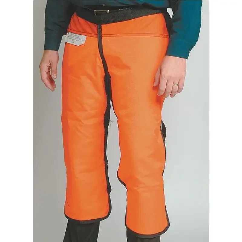 

Chainsaw Chaps, Orange, Nylon, Size XL, 38 in Length