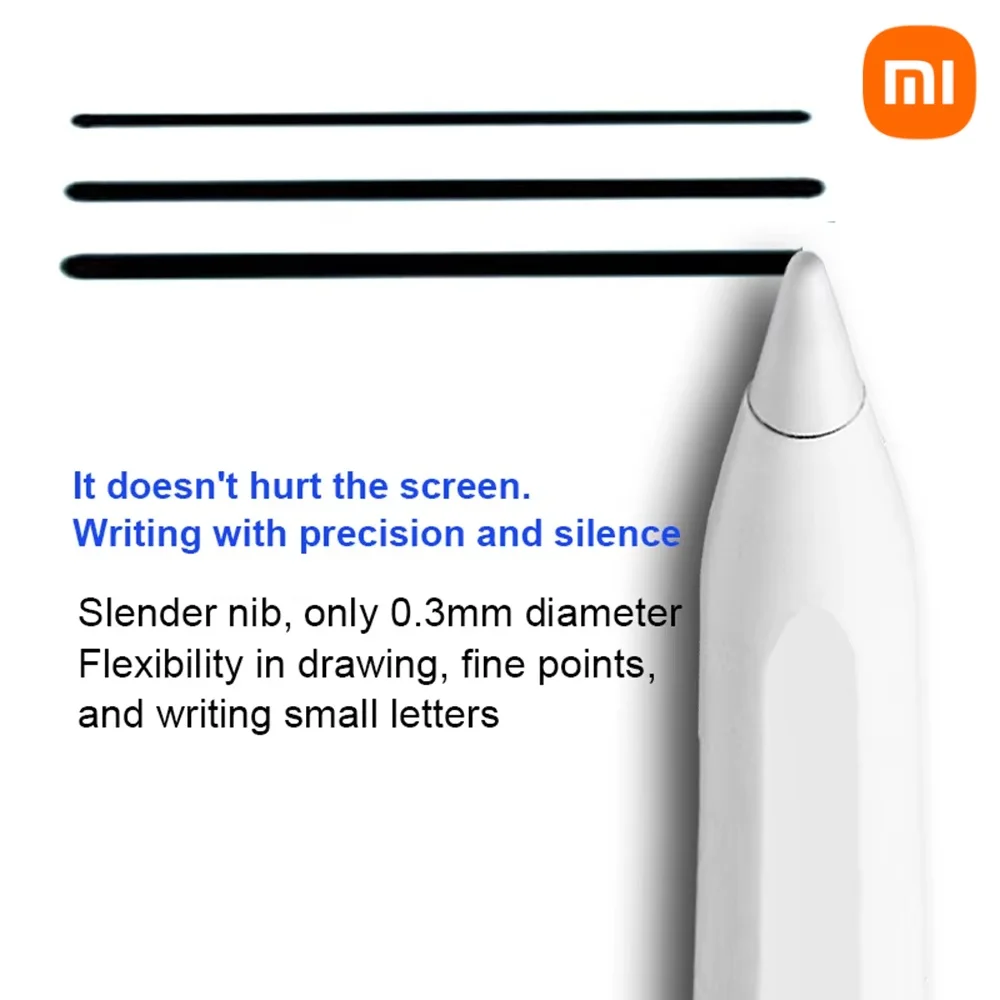 XIAOMI Universal Stylus Pen 1.5mm Fine Tip No Lag Palm Rechargeable Multicolor PEN Capacitive Stylus Painting Writing pencil NEW - Image 5