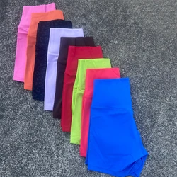 Frauen Yoga Shorts Gym Sport Shorts hohe Taille Workout kurze Leggings Fitness kurze Hosen laufen Radfahren enge weiche Sportswear