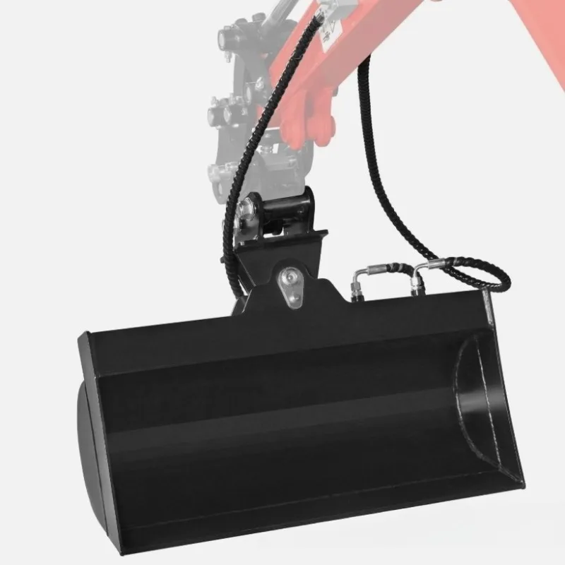 Tilt Bucket Excavator Attachment Material Handling Precise Dumping Cleaning Corners Complex Terrain Construction Accessory