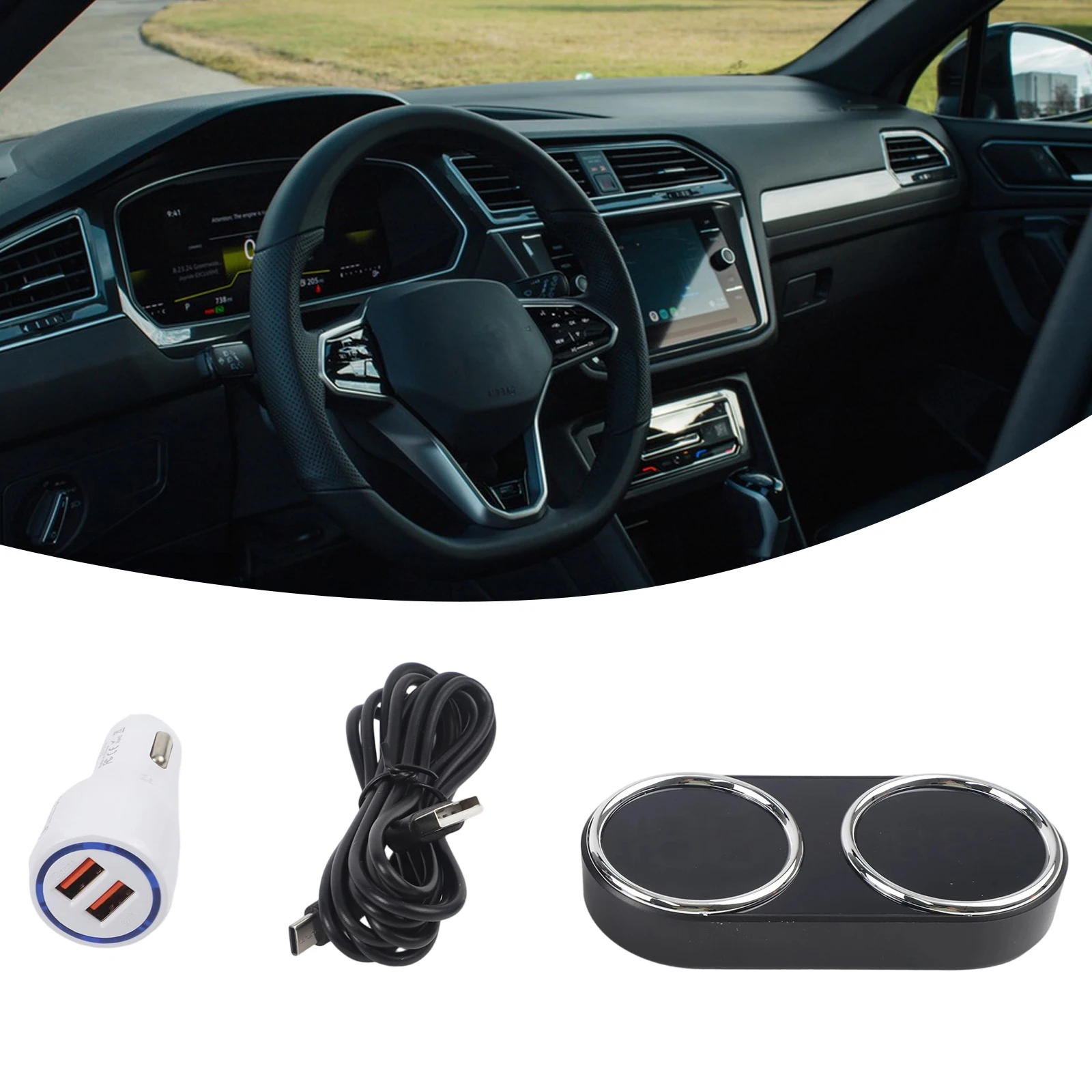 Picture 3: Black Over-speed Alarm Speed Alarm KMH MPH Switching Real Data Monitoring USB Charging Support User-friendly Installation