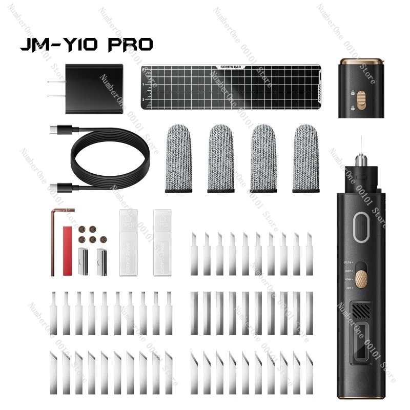 JM-Y10PRO Ultrasonic Cutter, DIY 3D Printed Model Electric Engraver for Plastic & Resin