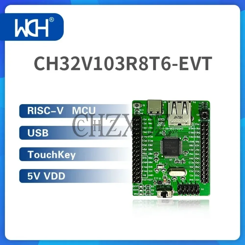 2Pcs/Lot RISC-V MCU CH32V103 Basic Evaluation Board WCH