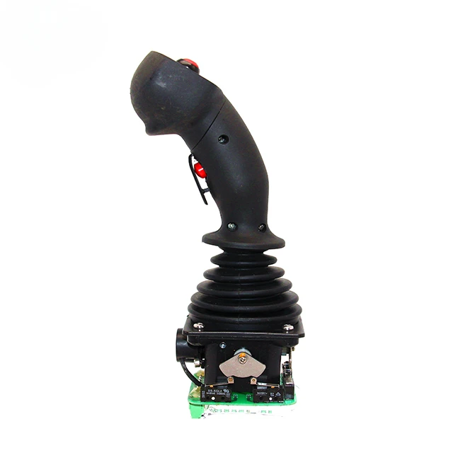 SJ100 joystick controller for operator controls on a wide range of off-highway vehicles, including cranes, loaders, excavators,