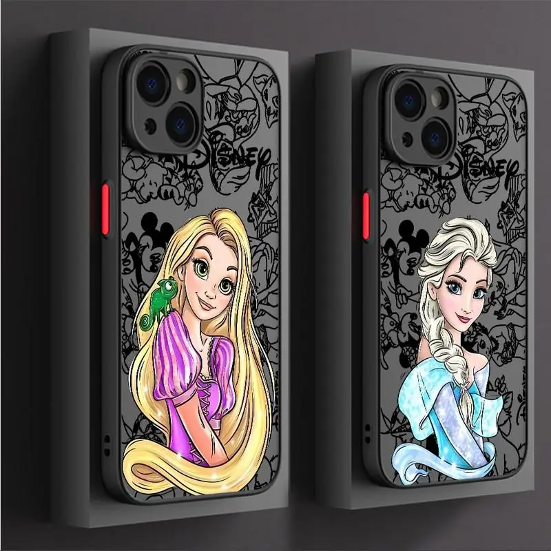 Чехол Disney Princess Jasmine для Apple iPhone 11 13 15 14 Pro Max 12 Mini 7 8 Plus XR X XS SE 6 6S, матовый чехол для телефона на заднюю панель