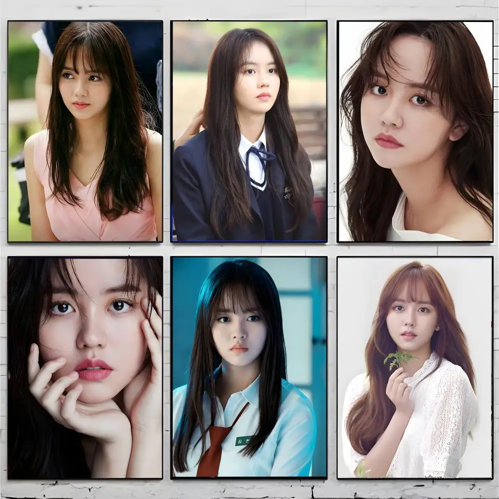 Korean Beautiful Actress K-Kim So Hyun Poster Superior Home Space  Indoor Decorative Art & Home Decor