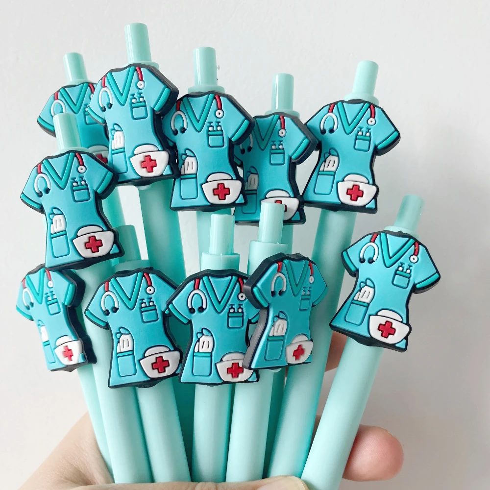 10Pcs Nurse Pen Black Ink for Cna Rn Medical Assistant Nursing Student Essentials Nurse Week Gifts Appreciation Gift
