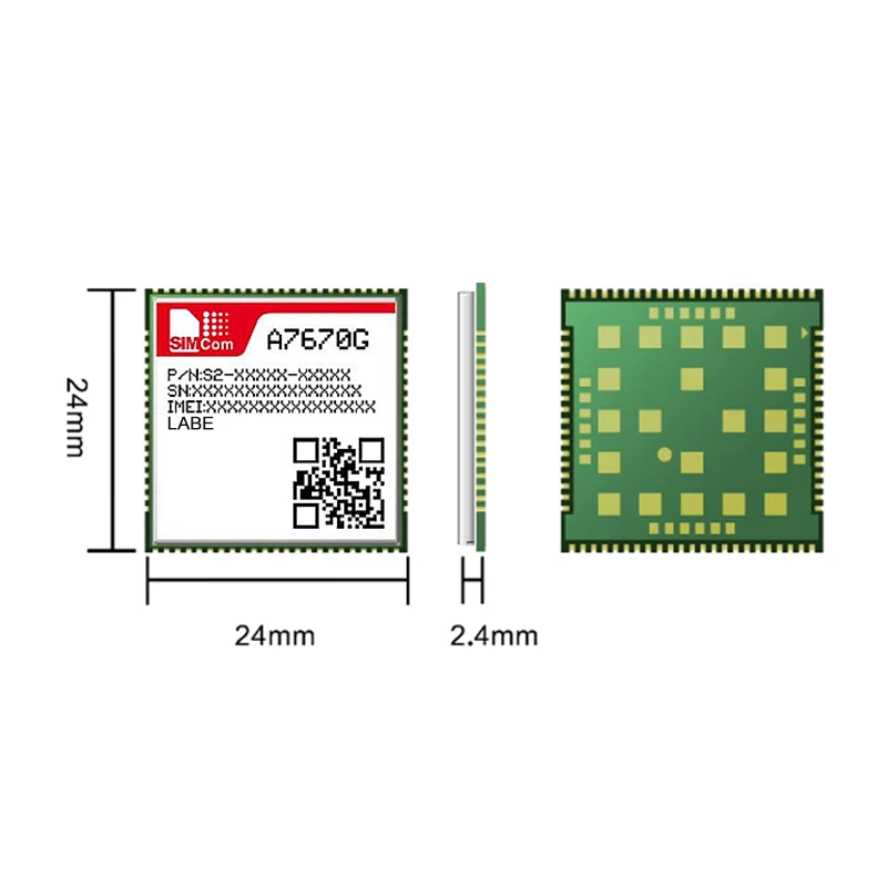 A7670G A7670G-LABE 4G + 2G global version 4G module supports voice